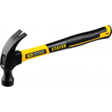 Молоток-гвоздодёр 450г STAYER Hercules Professional 2026-450