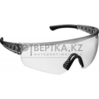 STAYER HERCULES, открытого типа, прозрачные, широкое моностекло, защитные очки, Professional (2-110431) 2-110431_z01