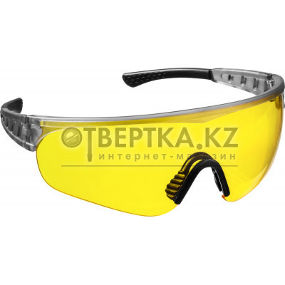 STAYER HERCULES, открытого типа, жёлтые, широкое моностекло, защитные очки, Professional (2-110435) 2-110435_z01
