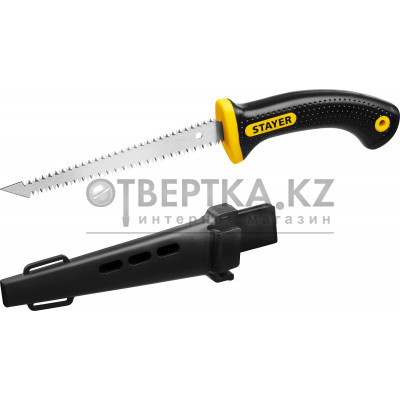 STAYER 150 мм, выкружная мини-ножовка по гипсокартону, Professional (2-15170) 2-15170_z01