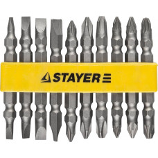 Набор двусторонних бит STAYER 2605-H10 в Алматы