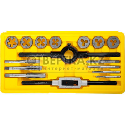 Набор метчиков и плашек STAYER MaXCut 28010-H16 28010-H16_z01