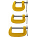 STAYER SG-3, 25-50-75 мм, 3 шт, набор чугунных струбцин G (3212-H3) 3212-H3_z03