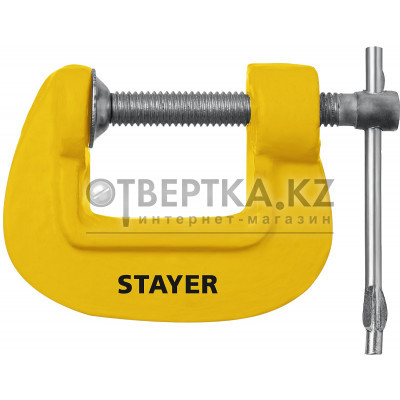 STAYER S-25, 25 мм, чугунная струбцина (3215-025)