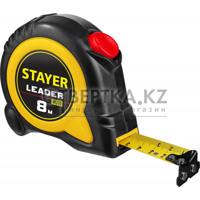 Рулетка с автостопом STAYER Leader Professional 3402-08-25 3402-08-25_z01