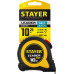 STAYER Leader, 10 м х 25 мм, рулетка с автостопом, Professional (3402-10-25)