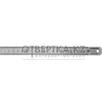 Нержавеющая линейка STAYER Professional 3427-020 3427-020_z01