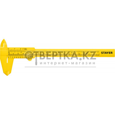 STAYER 150 мм, пластмассовый штангенциркуль (3440) 3440_z02