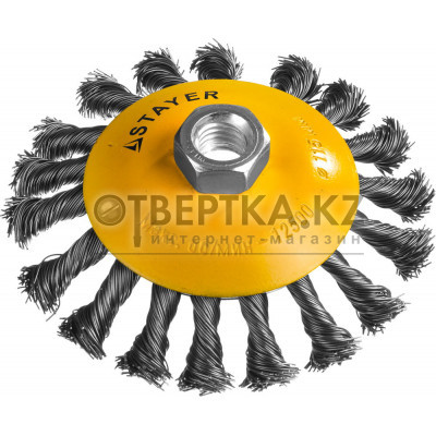 Коническая щетка-крацовка для УШМ STAYER Professional 35135-115