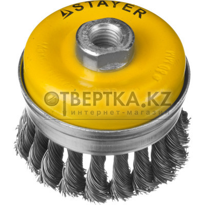 Чашечная щетка-крацовка для УШМ STAYER Professional 35137-080