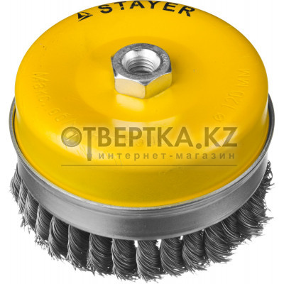 Чашечная щетка-крацовка для УШМ STAYER Professional 35137-120