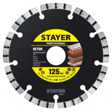 Алмазный диск STAYER BETON Professional 3660-125 в Уральске