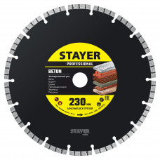 Алмазный диск STAYER BETON Professional 3660-230