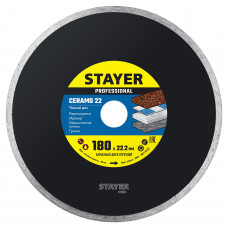 Алмазный диск STAYER Ceramo-22 Professional 3664-180 в Уральске