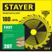 Пильный диск STAYER Fast 3680-180-30-20 3680-180-30-20_z01