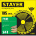 Пильный диск STAYER Fast 3680-185-30-24 3680-185-30-24_z01