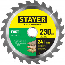 Пильный диск STAYER Fast 3680-230-32-24