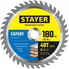 Пильный диск STAYER Expert 3682-180-20-40