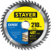 Пильный диск STAYER Expert 3682-210-32-48 3682-210-32-48_z01