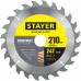 Пильный диск STAYER Construct 3683-210-30-24 3683-210-30-24_z01