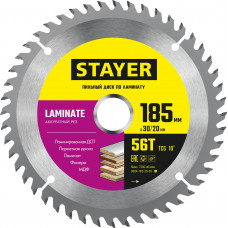 Пильный диск по ламинату STAYER Laminate 3684-185-30-56 в Павлодаре