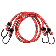 STAYER 120 см, d 7 мм, со стальными крюками, 2 шт, резиновый, крепежный шнур (40505-120) в Атырау