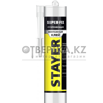 Суперсильный монтажный клей STAYER SUPER FIX Professional 41323