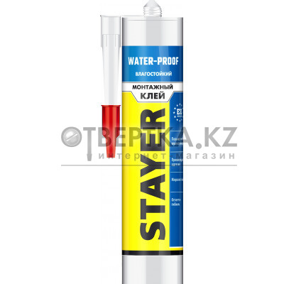 Влагостойкий монтажный клей STAYER Professional 41325 41325_G