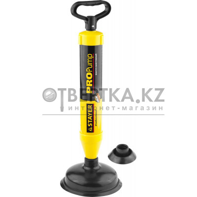 Вакуумный вантуз с двумя адаптерами STAYER PROPump Professional 51925