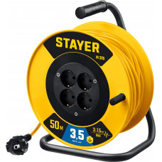 Силовой удлинитель на катушке STAYER M-315 55078-50 в Уральске