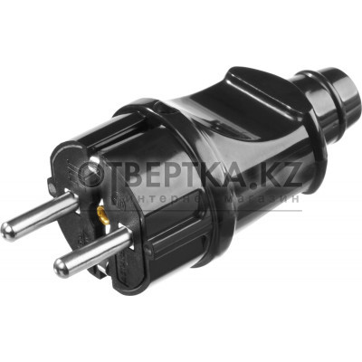 STAYER MAXElectro, черная, 16 А/220 В, 1300 Вт, прямая вилка (55160-B)