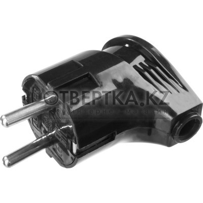 STAYER MAXElectro, черная, 16 А/220 В, 1300 Вт, угловая вилка (55161-B)