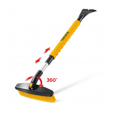 STAYER телескопическая щётка от снега со скребком автомобильная, 775-1000 мм (61046) в Актау STAYER телескопическая щётка от снега со скребком автомобильная, 775-1000 мм (61046) в Актау