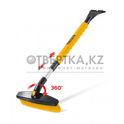 STAYER телескопическая щётка от снега со скребком автомобильная, 775-1000 мм (61046)