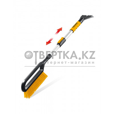 STAYER телескопическая щётка с поворотной головой от снега автомобильная, 805-1065 мм (61048)