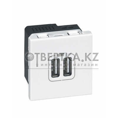 Розетка для зарядки Legrand 077594 USB двойная бел legrand-77594
