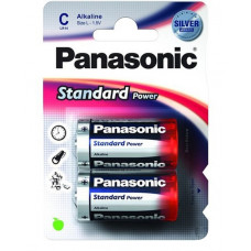 Батарейка щелочная PANASONIC Standart Power C/2B