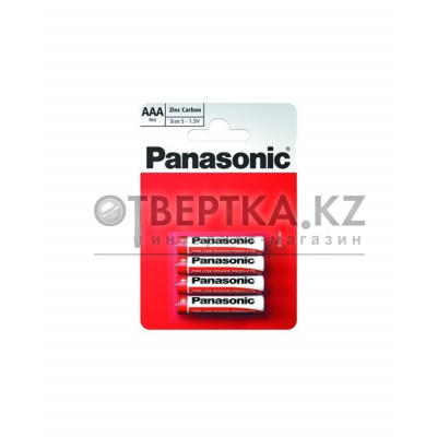 Батарейка солевая PANASONIC General Purpose ААA/4B R03UE/4PR