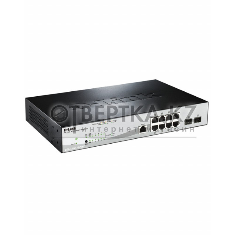 Коммутатор D-Link DGS-1210-10P/ME/A1A купить в Алматы, цена оптом и в ...
