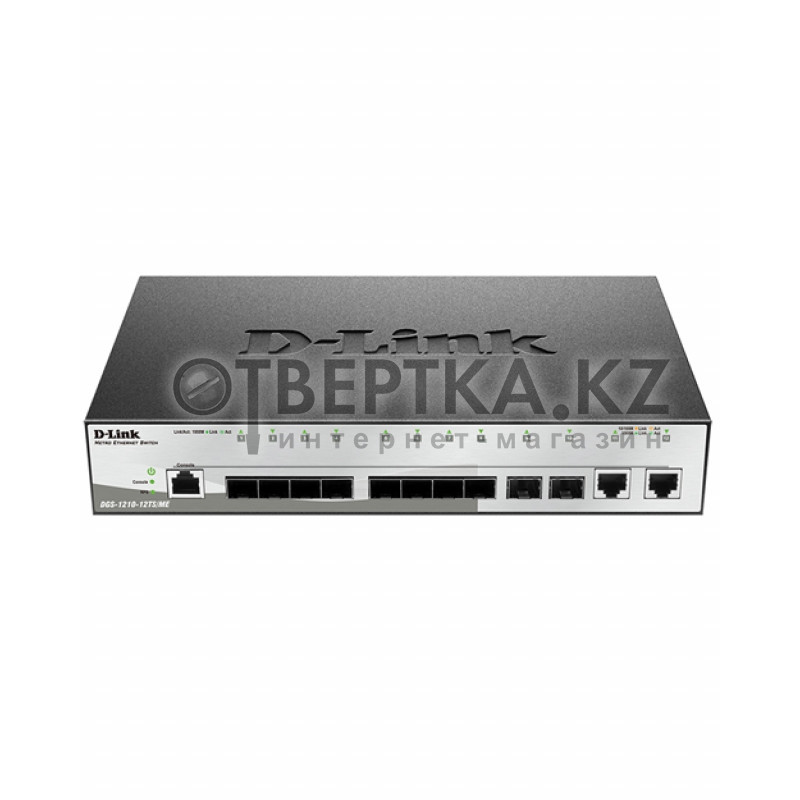 Коммутатор D-Link DGS-1210-12TS/ME купить в Алматы, цена оптом и в ...