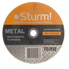 Отрезной диск Sturm! 9020-07-230x20 в Атырау