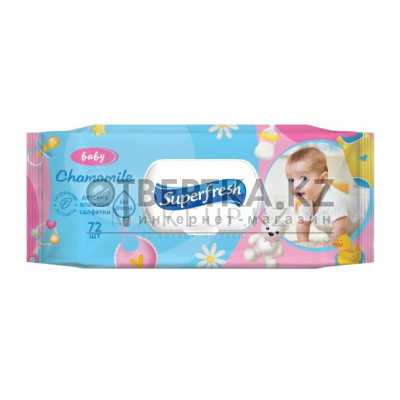 Влажные салфетки Superfresh Chamomile Ромашка 4780030033471