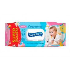 Влажные салфетки Superfresh Chamomile Ромашка 4780030033488