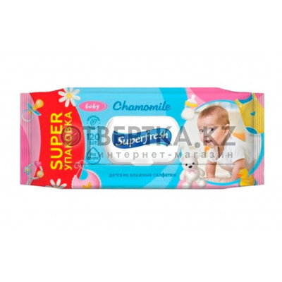 Влажные салфетки Superfresh Chamomile Ромашка 4780030033488