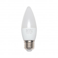 Эл. лампа светодиодная SVC LED C35-9W-E27-3000K, Тёплый в Шымкенте