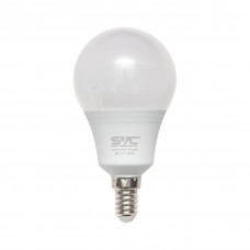 Эл. лампа светодиодная SVC LED G45-9W-E14-3000K, Тёплый в Астане