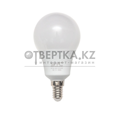 Эл. лампа светодиодная SVC LED G45-9W-E14-3000K, Тёплый