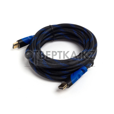 Интерфейсный кабель HDMI-HDMI SVC HR0300BL-P, 30В, Синий, Пол. пакет, 3 м