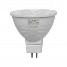 Эл. лампа светодиодная SVC LED JCDR-7W-GU5.3-3000K, Тёплый в Алматы