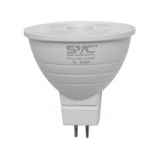 Эл. лампа светодиодная SVC LED JCDR-7W-GU5.3-6500K, Холодный в Астане